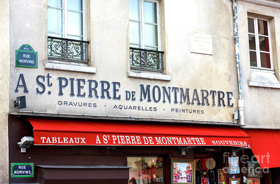 A St. Pierre de Montmartre Paris Photograph by John Rizzuto