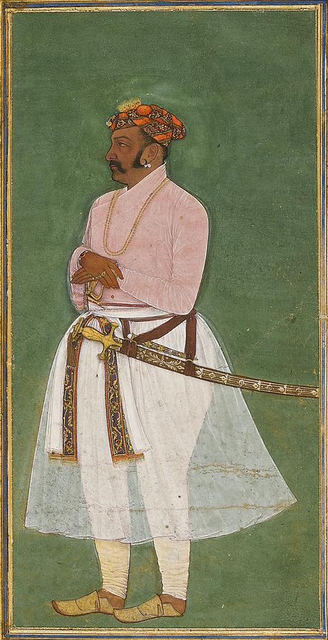 A standing portrait of a nobleman Painting by Eastern Accents