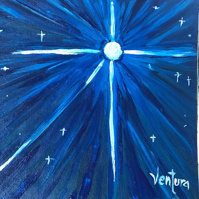 A Star Painting by Clare Ventura