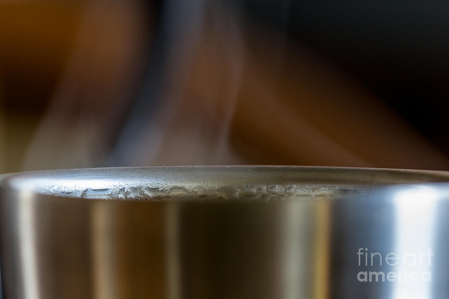 A Steaming Cup Photograph by Shawn Jeffries