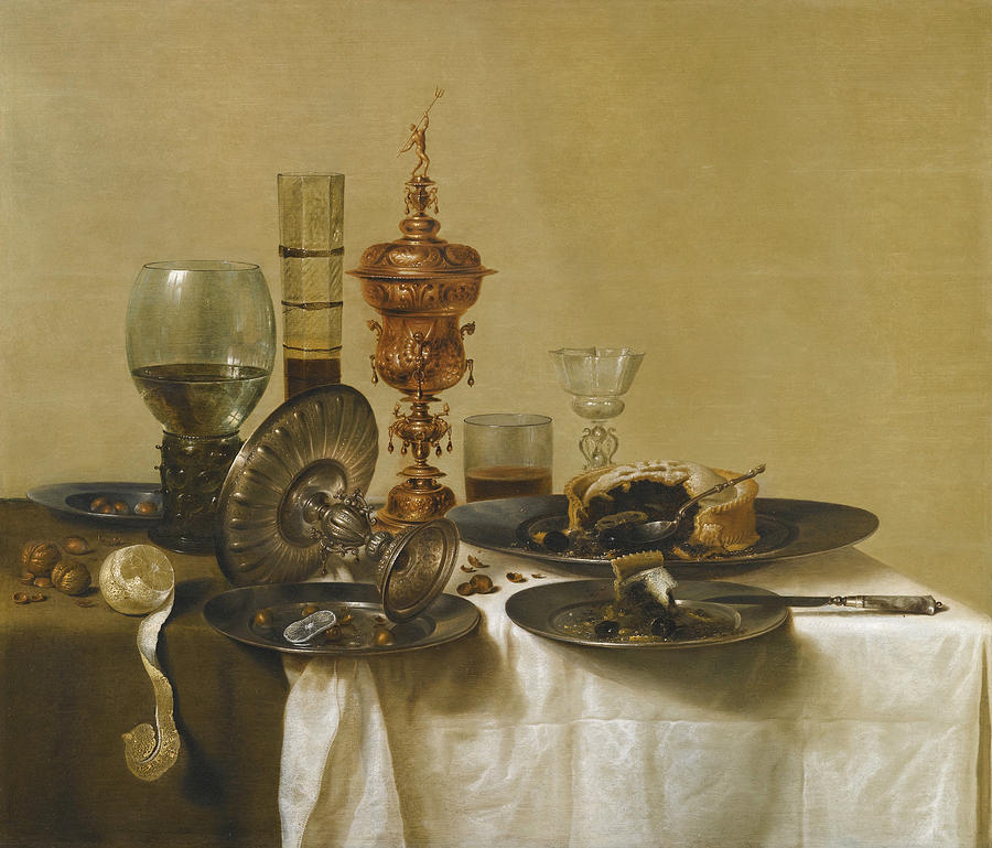 Willem Claeszoon Heda Painting - A Still Life by Willem Claeszoon Heda