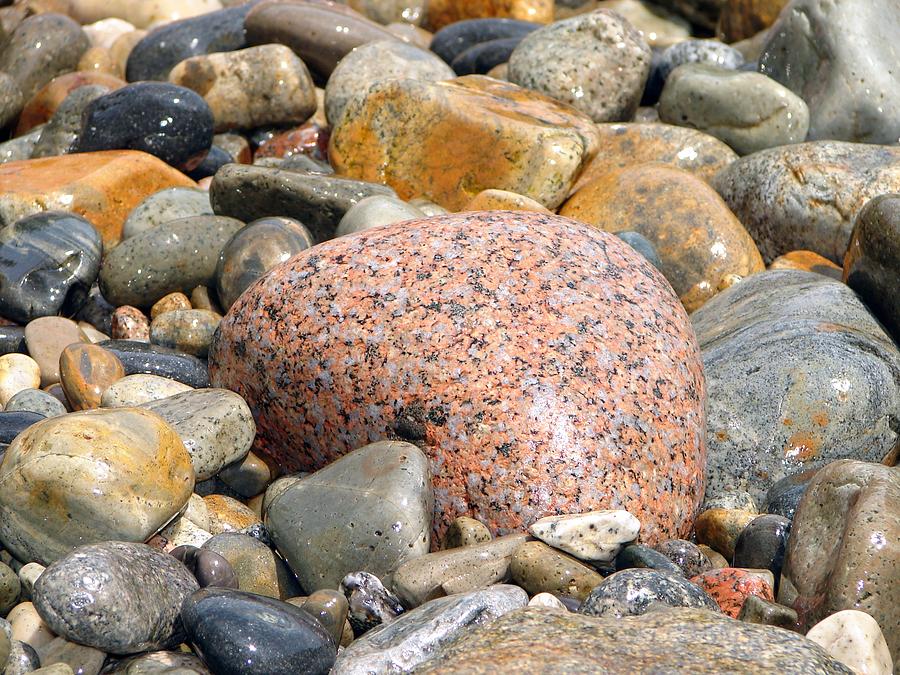 Acadia National Park Photograph - A Stones Throw by Belinda Dodd