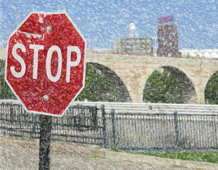 A Stop at the River Digital Art by Susan Stone