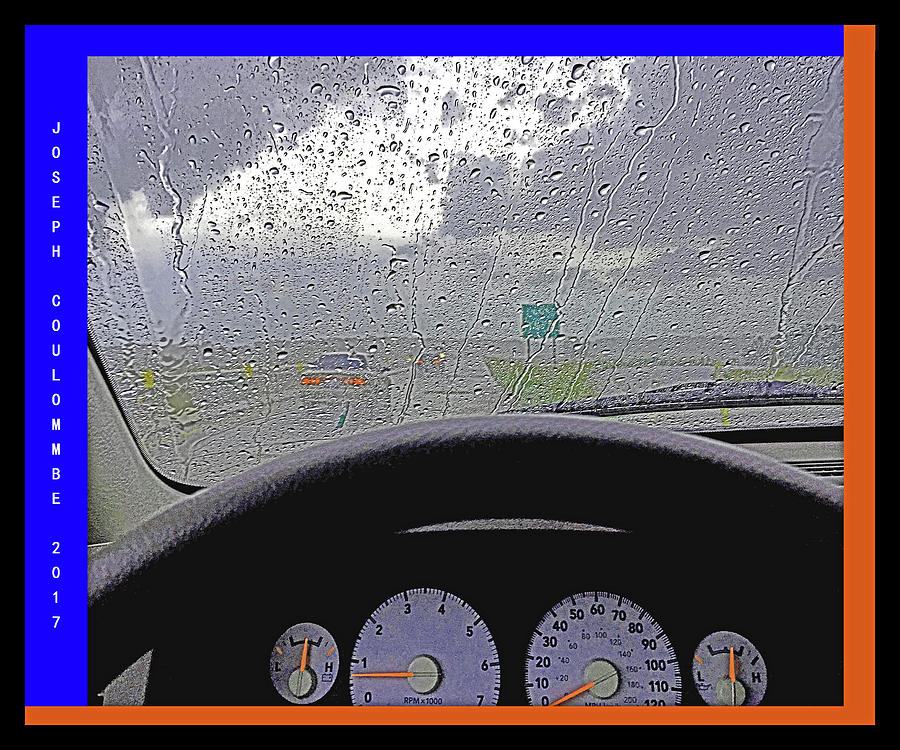 A Stormy Highway Digital Art by Joseph Coulombe