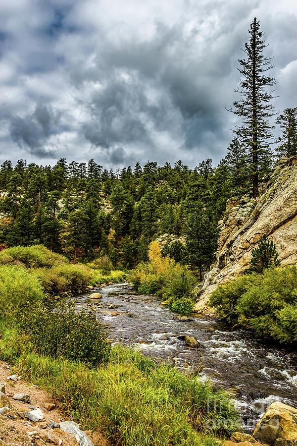 Rocky Mountain National Park Photograph - A Stream Runs Thru It by Jon Burch Photography