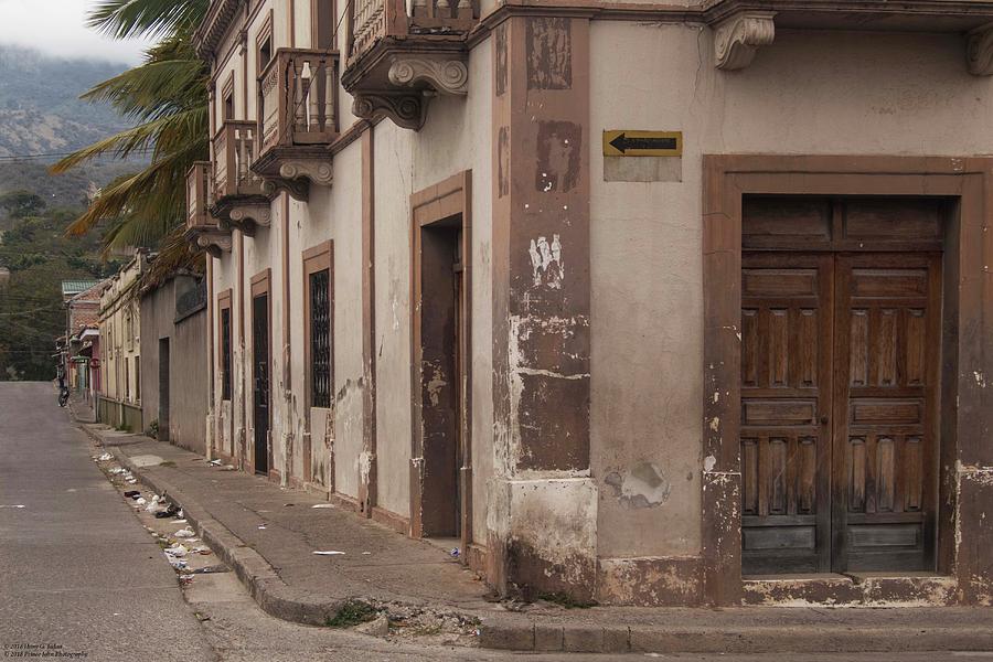A Street Corner In La Paz Photograph by Hany J