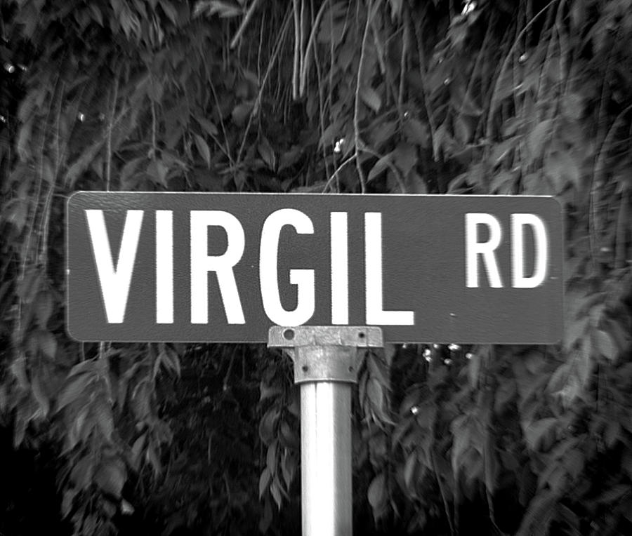 Virgil Photograph - VI - A Street Sign Named Virgil by Jenifer West