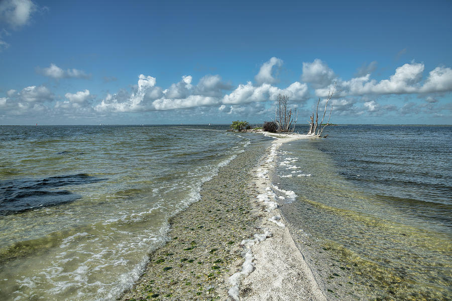 A Strip of Island Photograph by John M Bailey