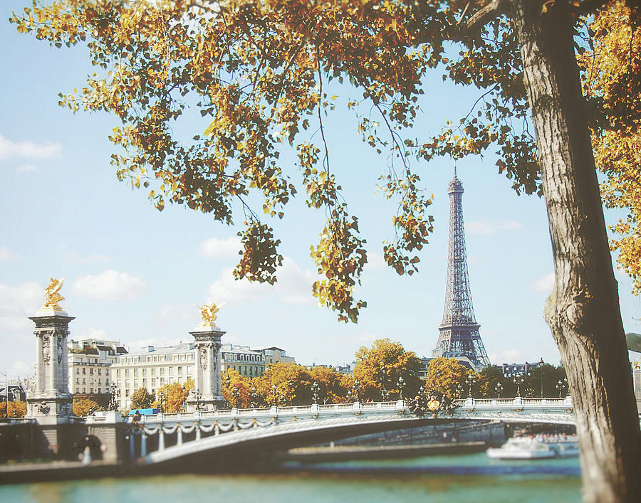 Tour Eiffel Photograph - A stroll along the River Seine in Paris by Ivy Ho