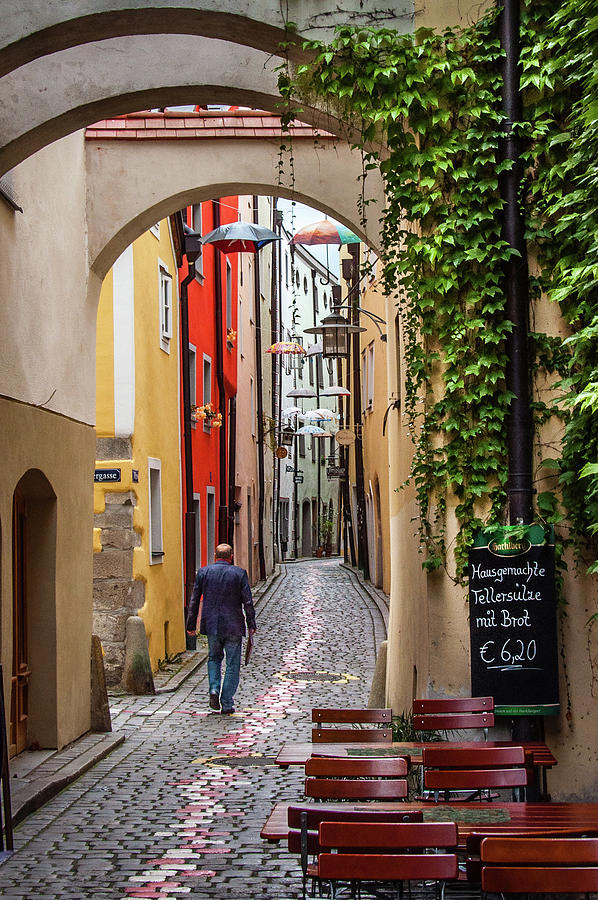 A Stroll in Passau Photograph by Andrew Wilson