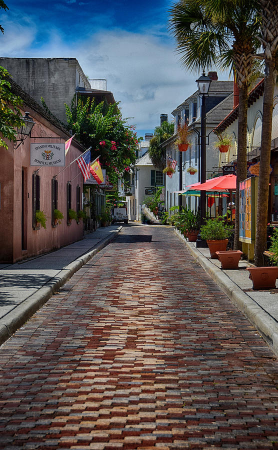 A Stroll in St Augustine Photograph by Tricia Marchlik