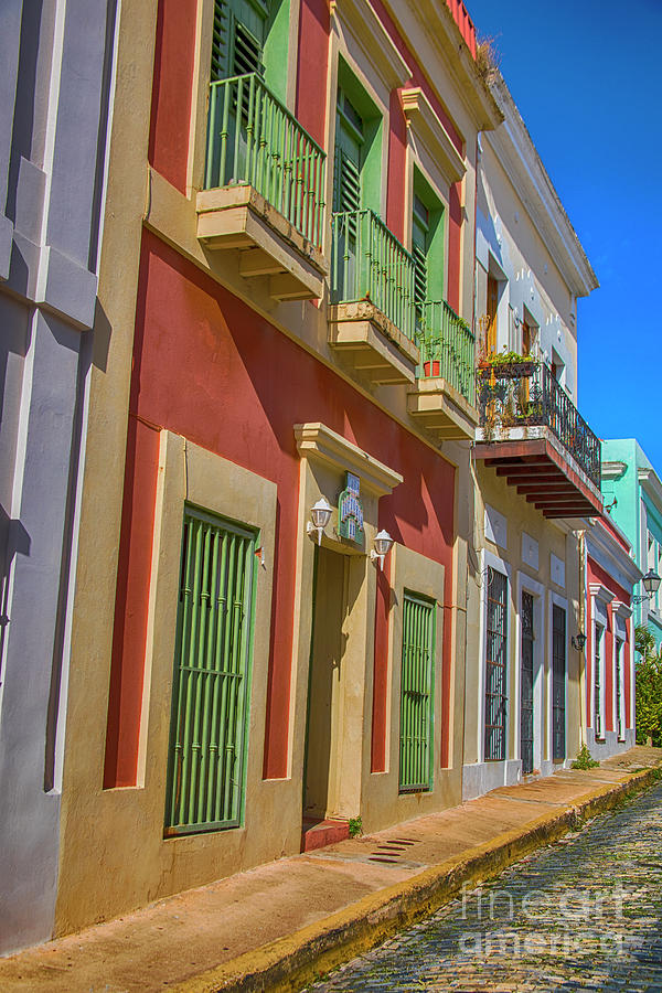 A Stroll through San Juan Photograph by Mariola Bitner