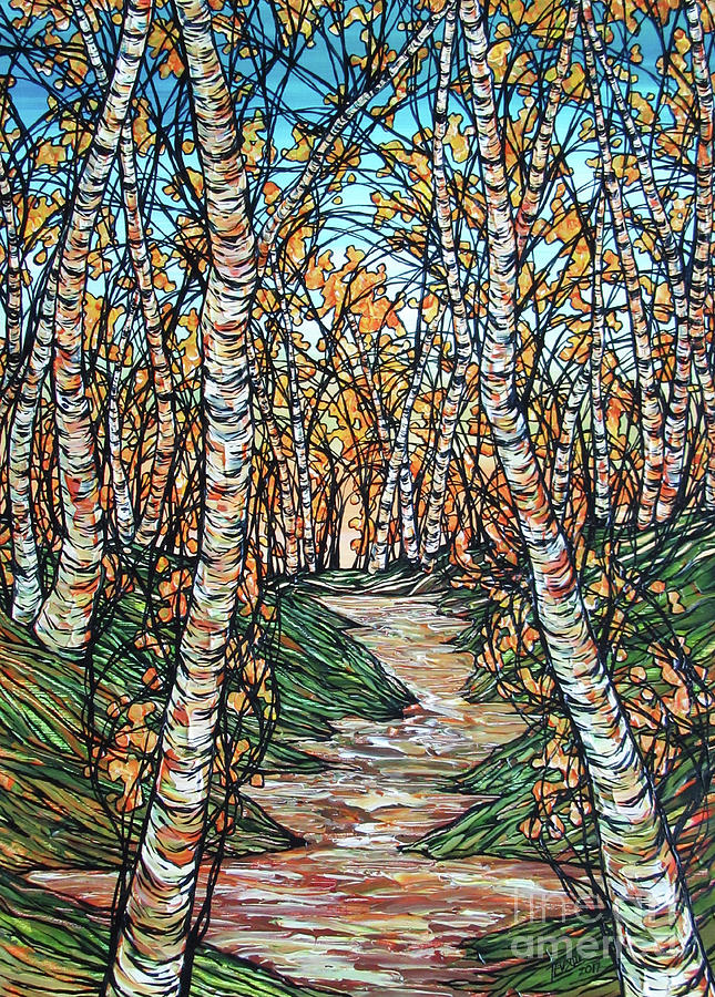 A Stroll Through the Birches by Tracy Levesque A Stroll Through the Birches by Tracy Levesque