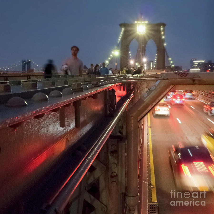 A Strong Bridge, New York City #130515 by John Bald A Strong Bridge, New York City #130515 by John Bald