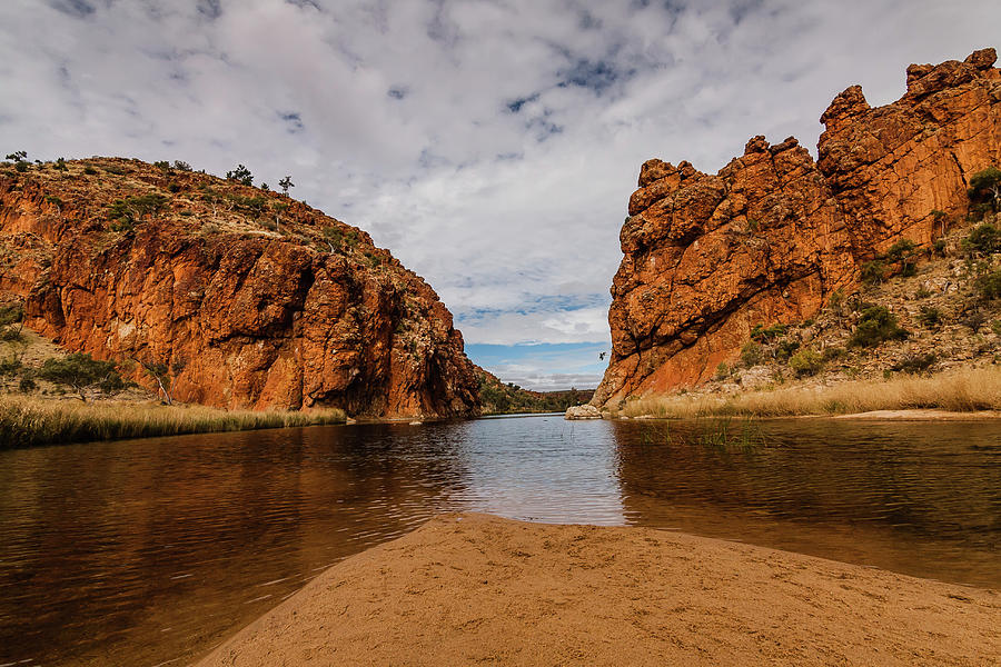 A stunning scenic view of Glen Helen Gorge Photograph by Volodymyr ...