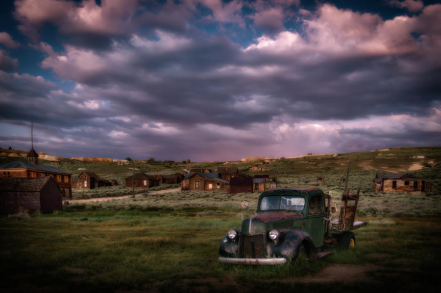 Architecture Photograph - A Summer Evening in Bodie by Cat Connor