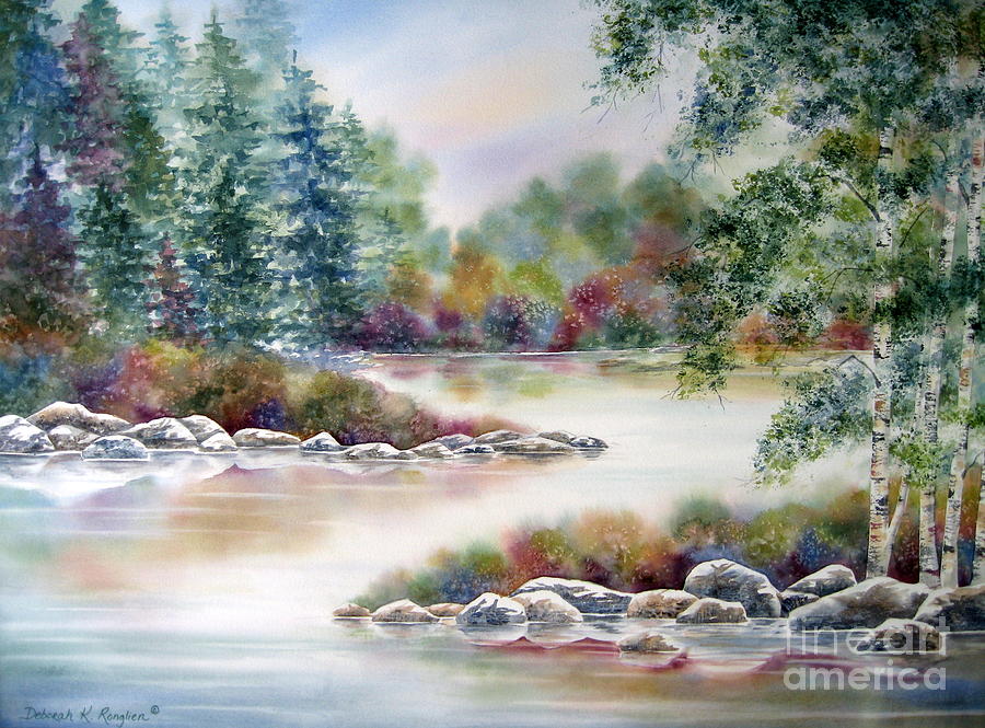A Summer Place Painting by Deborah Ronglien