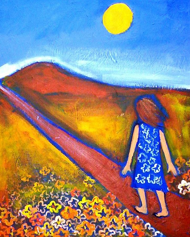 A Sunny Path Painting