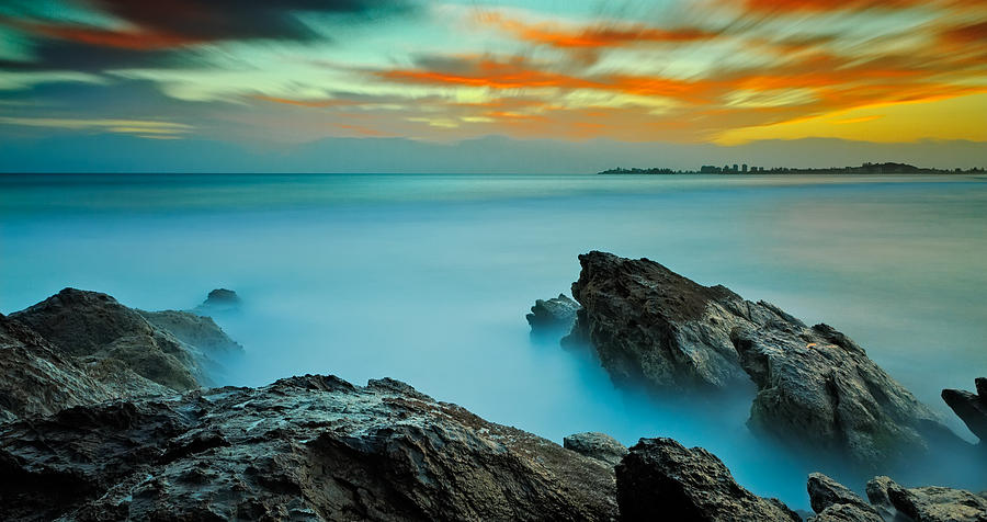 Currumbin Photograph - A Surrealists Dawn by Mark Lucey