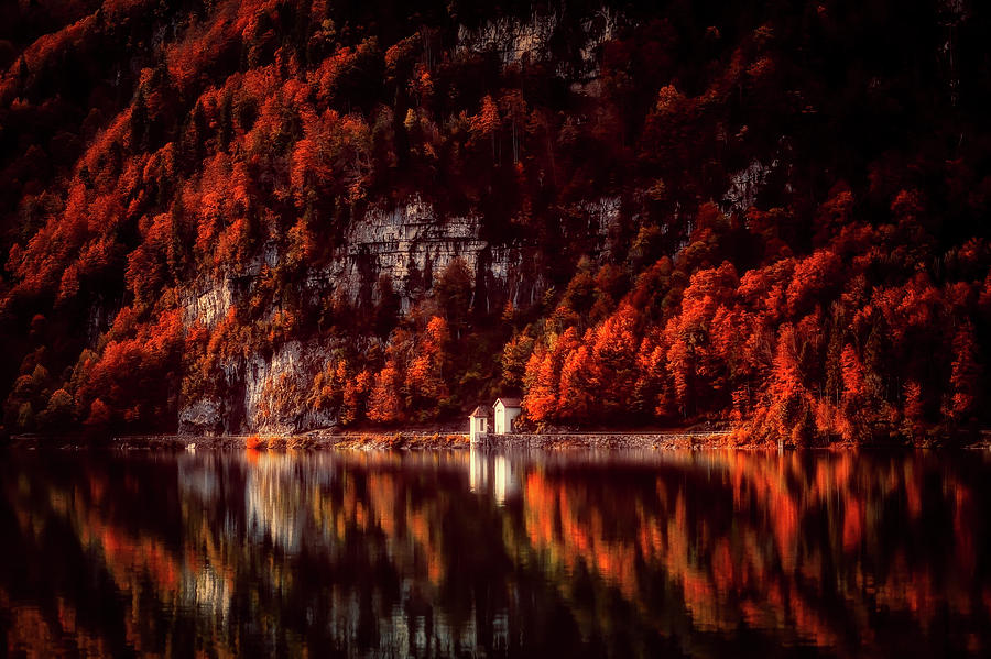 A Swiss Autumn Photograph by Mountain Dreams