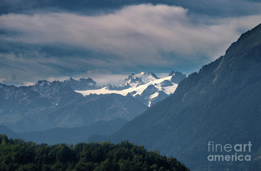 A Swiss Landscape Photograph by Michelle Meenawong