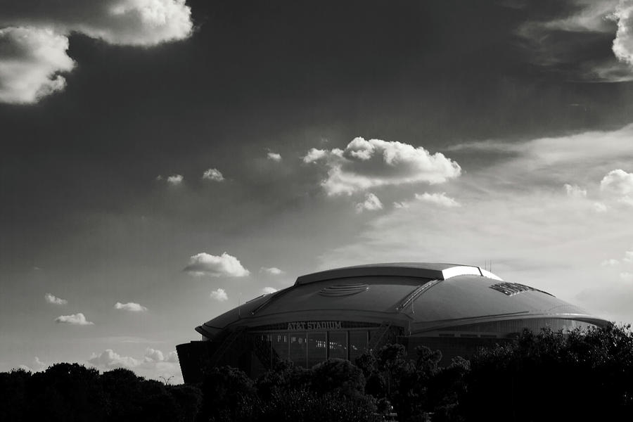 A T and T Stadium Photograph by Eugene Campbell