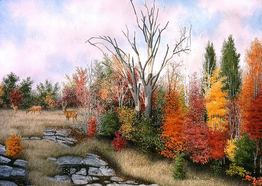 A Taste of Autumn Painting by Conrad Mieschke