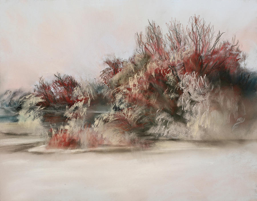 A Taste of Winter Painting by Sandi Snead