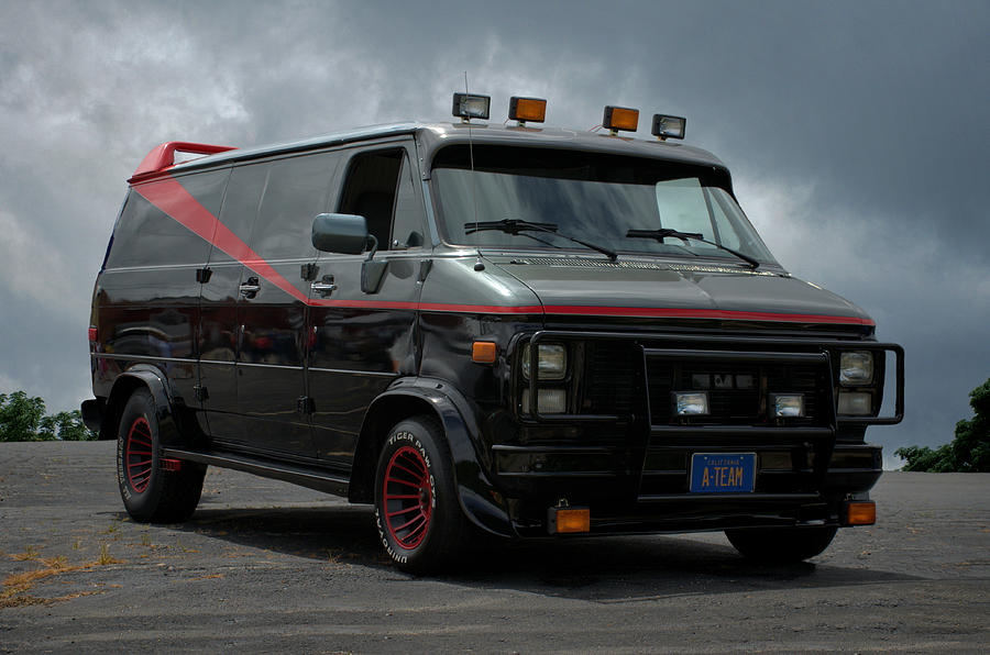 A-Team Van Tribute Vehicle Photograph by Tim McCullough