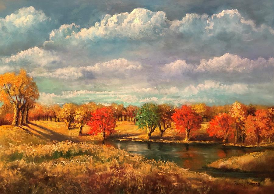Autumn In Tennessee  Painting by Rand Burns