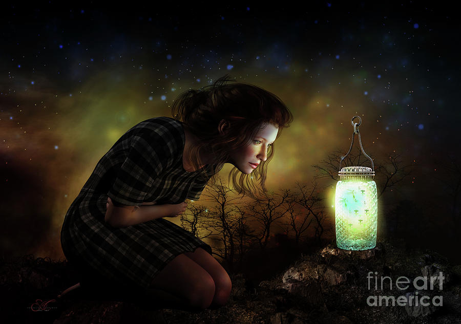 Jar Digital Art - A Thousand Hugs by Shanina Conway