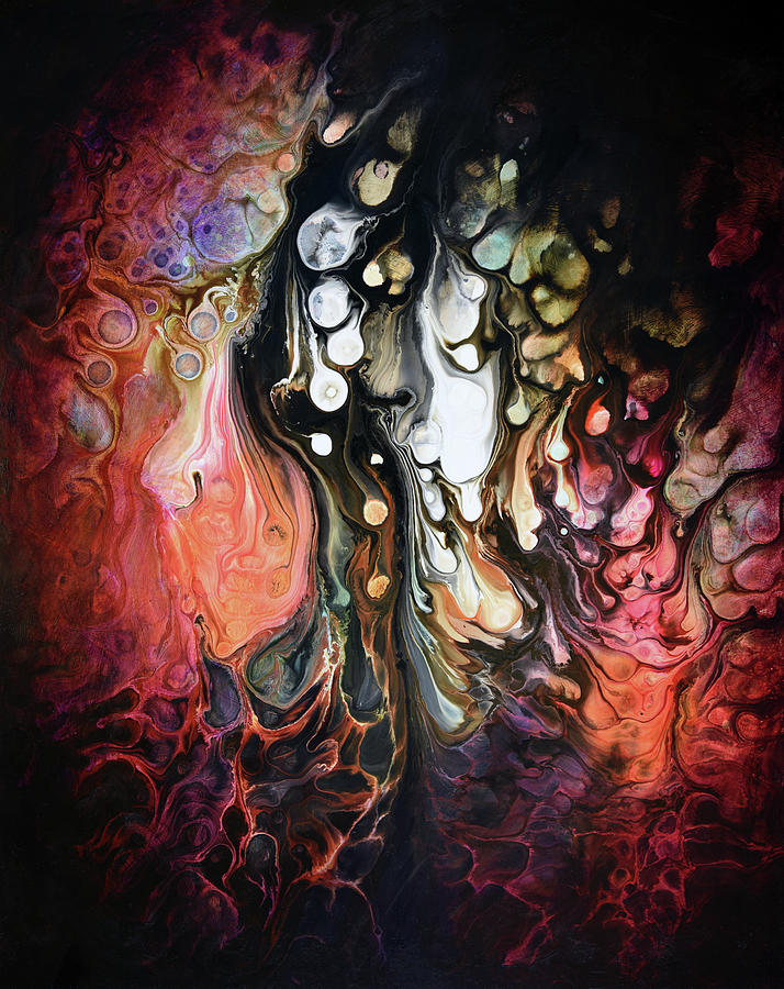 Abstract Painting - A Time Before by Dion Kurczek Abstract Painting - A Time Before by Dion Kurczek