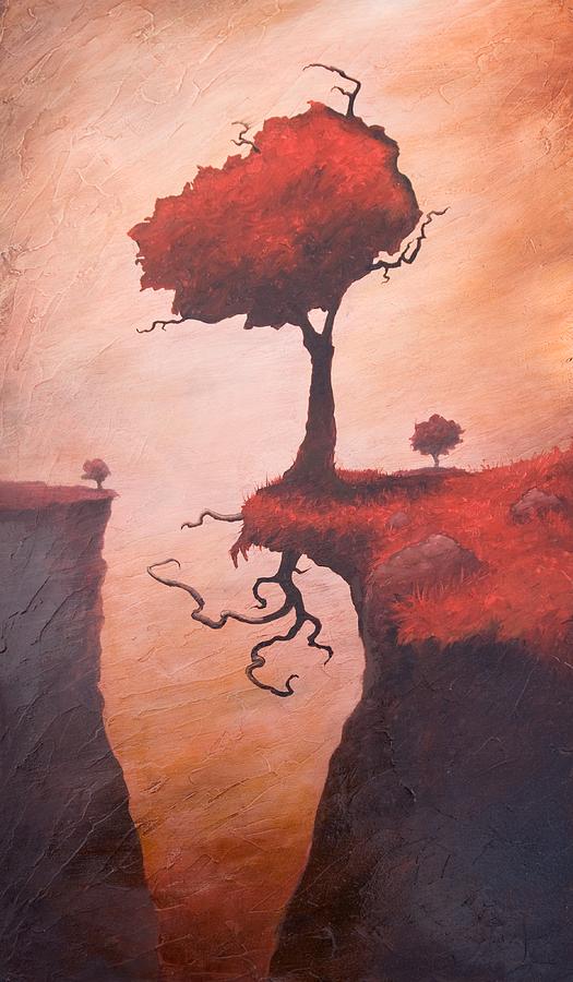 Woman Painting - A Totem of Will by Ethan Harris Woman Painting - A Totem of Will by Ethan Harris