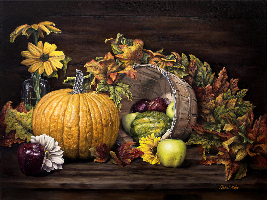A Touch Of Autumn Painting