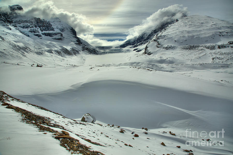A Touch Of Winter Icebow Photograph by Adam Jewell