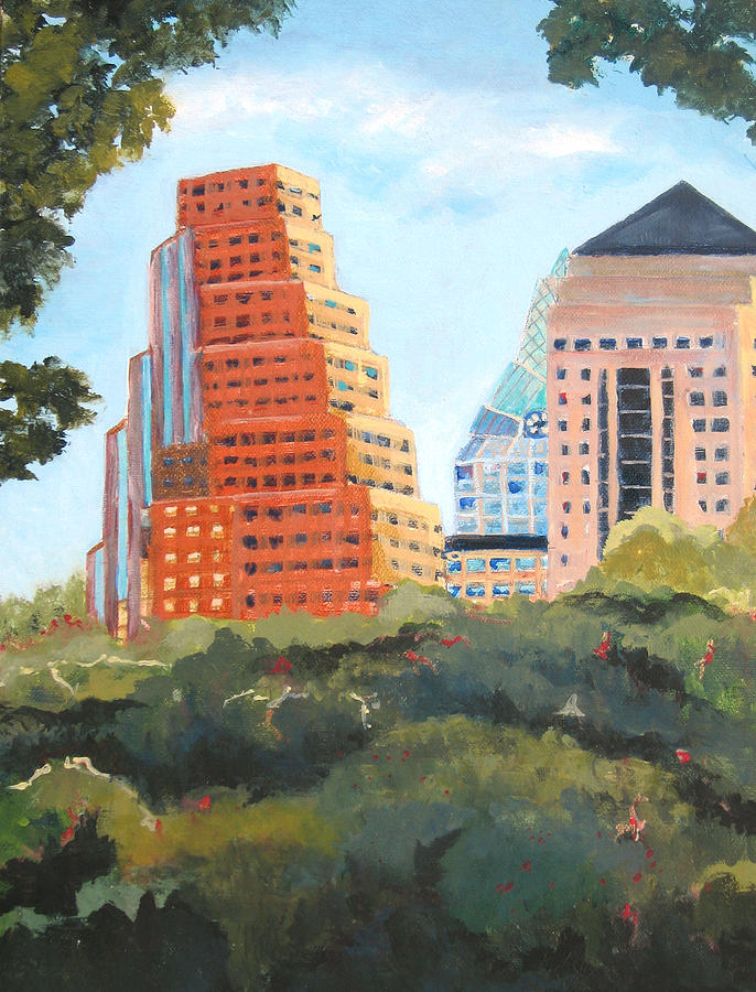 A-Town Painting by Vicki Brevell