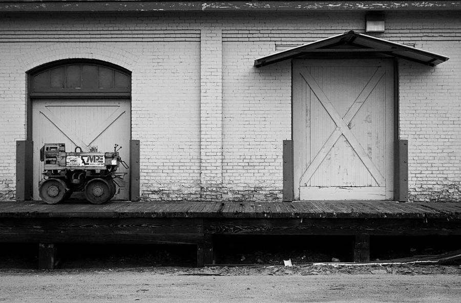 A Tractor and a Door Photograph by Robert Meyers-Lussier