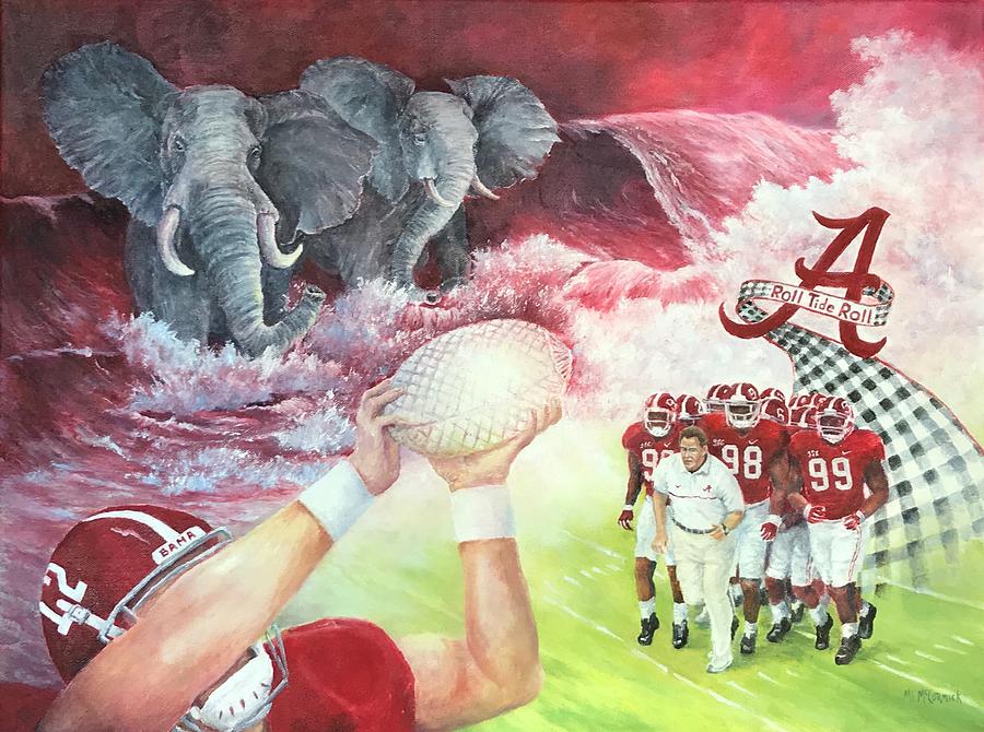 Roll Tide Legacy Painting by ML McCormick