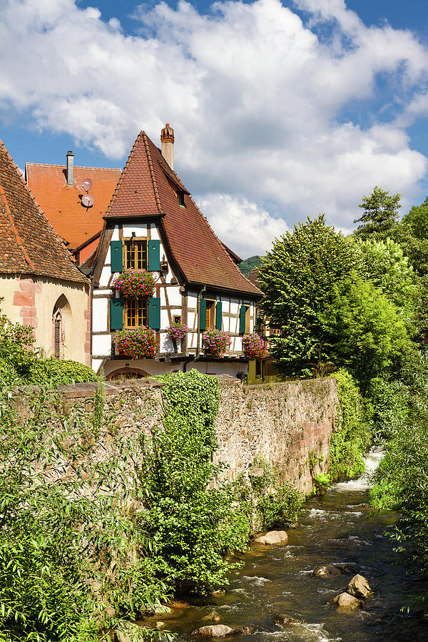 A traditional house in Alsace - France Photograph by Paul MAURICE