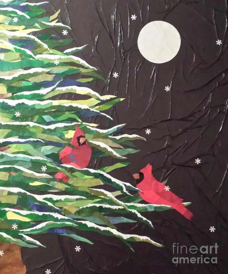 Snowfall and the Full Moon by Diane Miller Snowfall and the Full Moon by Diane Miller