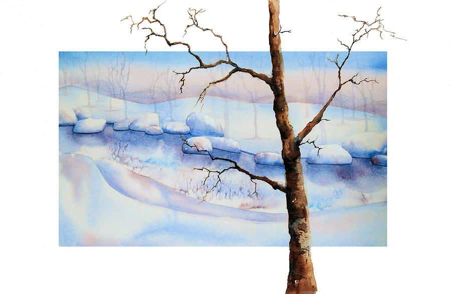 A Tree in Another Dimension Painting by Debbie Lewis