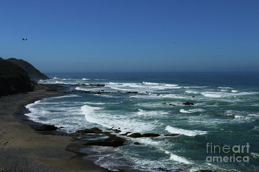 A Troubled Sea View Photograph by Christiane Schulze Art And Photography