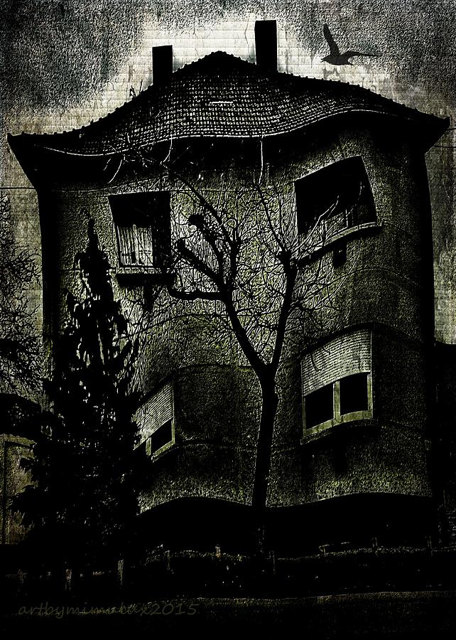 A Twisted House Digital Art by Mimulux Patricia No