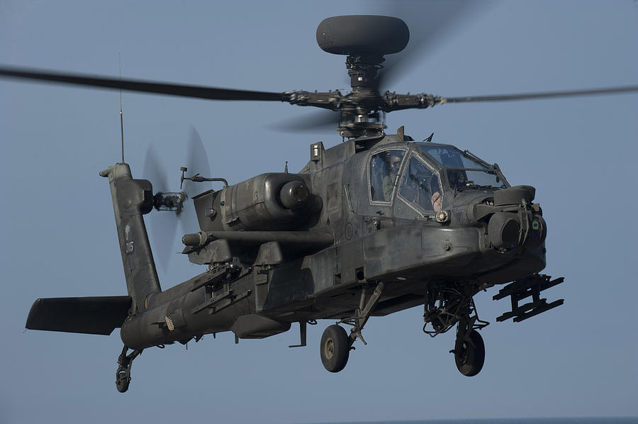 A U.s. Army Ah-64 Apache Helicopter Photograph by Stocktrek Images