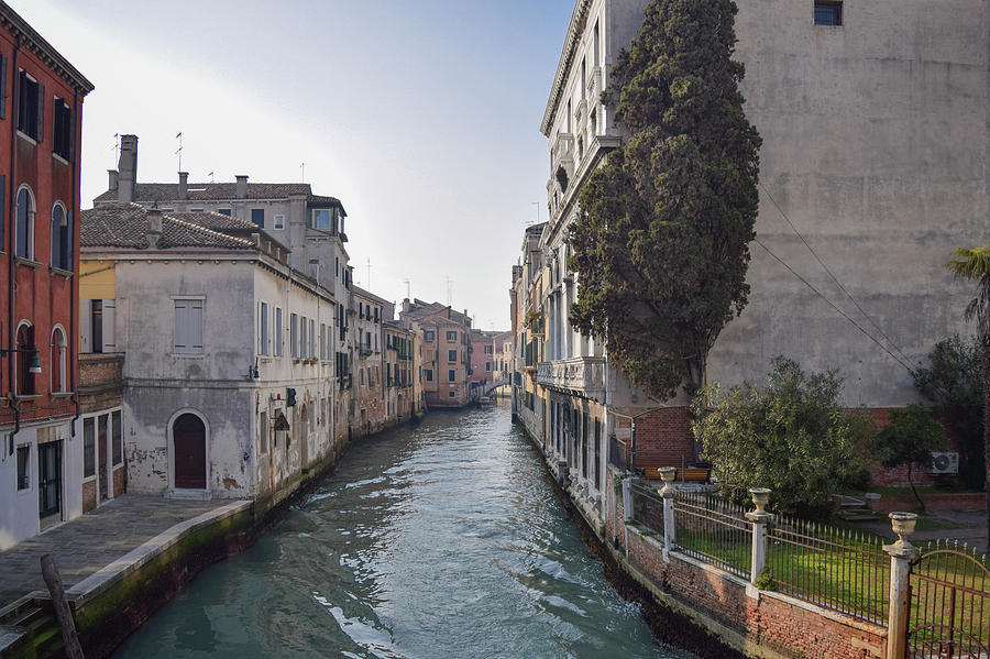 A Venetian Street Corner Photograph by Liz Albro