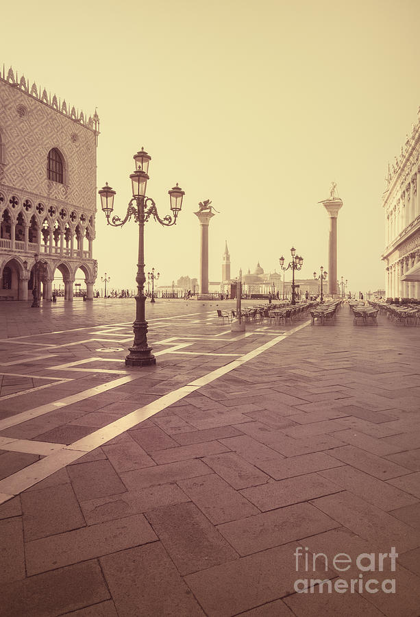 A Venice Morning Photograph by David Lichtneker