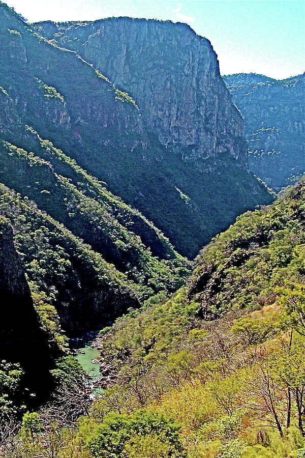 A Very Deep Canyon Seen From the Train in Sinaloa, Mexico Photograph by Ruth Hager