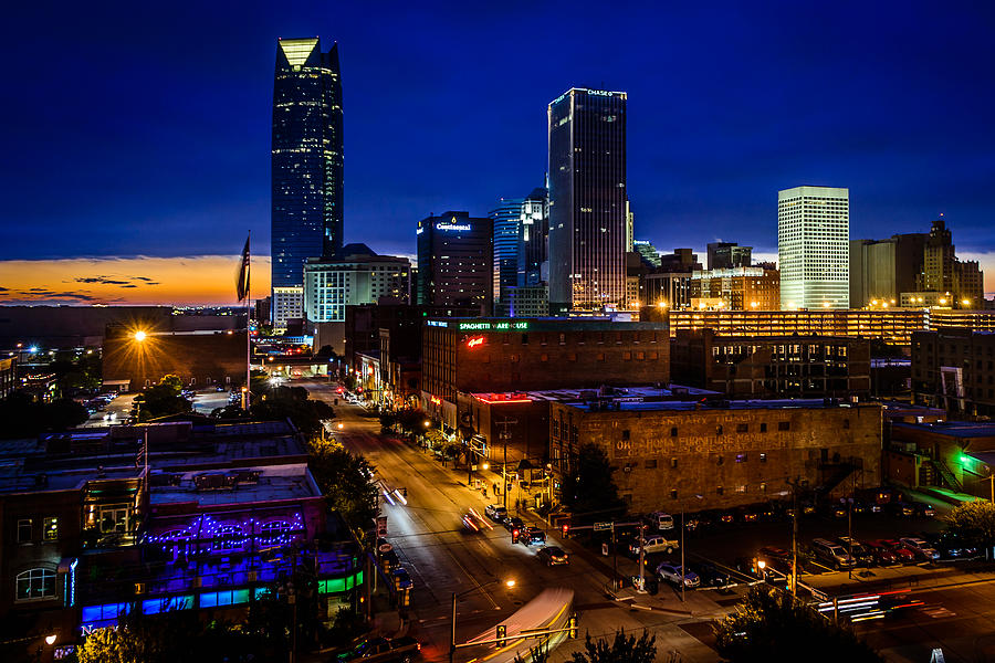 City Photograph - A View From Bricktown by Don Risi City Photograph - A View From Bricktown by Don Risi