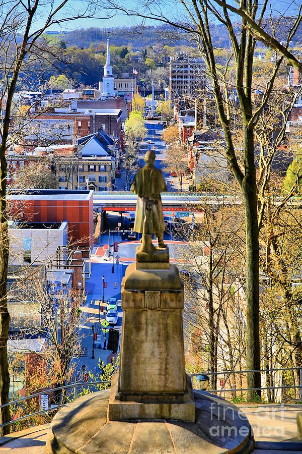 Lafayette Photograph - A View from College Hill by DJ Florek