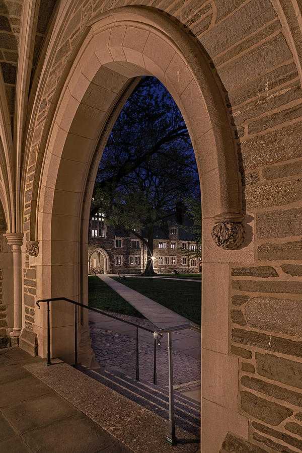 A view From Holder Hall Princeton University Photograph by Susan Candelario